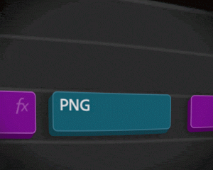 Drag and drop presets effect – square